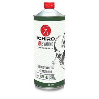 UCC機車精品店 ICHIRO SEIRYU 青龍 機油，機車專用，提升引擎性能，延長使用壽命, 1個, 15W-40合成