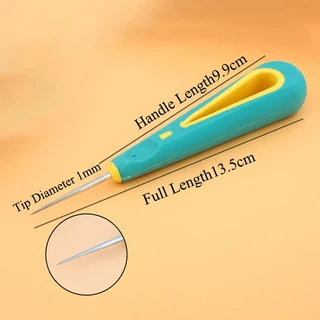 캔들 펀치 도구 핸드 드릴 장비 실용적인 소형 니들 심지 DIY 제작 용품 내구성, 01 B