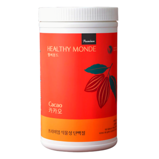 헬씨몽드 국가대표 선수들이 섭취하는 식물성 단백질 카카오, 765g, 1개