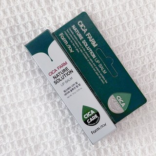 Farm stay 潤唇膏 韓國護唇 積雪草維他命修護 保濕滋潤 告別乾燥, 1個, 積雪草