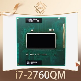 코어 i7-2760QM SR02W i7 2.6GHz 중고 쿼드 8스레드 CPU 45W 소켓 G2 / rPGA988B, 01 빠른