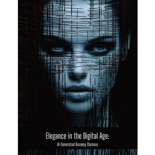 (영문도서) Elegance in the Digital Age: AI-Generated Runway Glamour Coffee Table Book 75 AI-Generated ... Paperback, Independently Published, English, 9798868456893