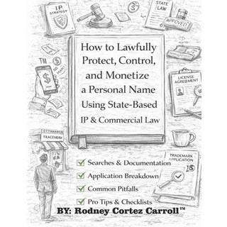 (英文圖書)How to Lawfully Protect Control and Monetize a Personal Name Using State-Based... 平裝版, Babylon Industries Corporation, 英文