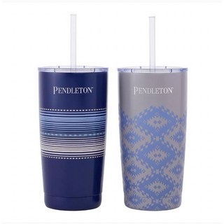 Pendleton 不鏽鋼吸管隨行杯 590毫升, 1個