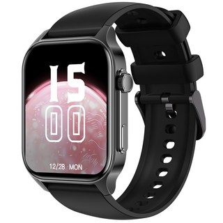블루투스 통화 웨어러블 스마트워치 X5S, 블랙