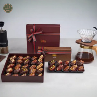 [롯데백화점 입점 브랜드] 대추야자 타지 데이츠 중동 고급 간식 선물세트, 1세트, 25개입