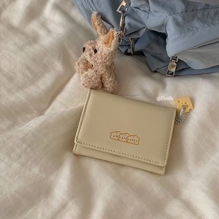 芝士奶酪短款小錢包女學生可愛卡通大容量卡包2025新款三折式錢包
