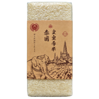 3A頂級泰國茉莉香米Thai Hom Mali Rice 一等米，煮出飯香的藝術，香氣濃郁，米心Q彈, 1kg, 1個, CNS一等