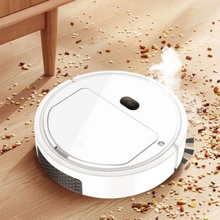 청소기 로봇 앳홈 로보락 추천 흡입 물걸레 스마트, 흰색, 업그레이드-미스트타입