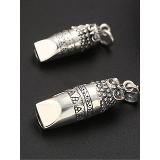 S925 S 스털링 실버 반지 스타일 컬러 디자인 실버925반지 여성 보석, 소형 호크 휘파람, 1개