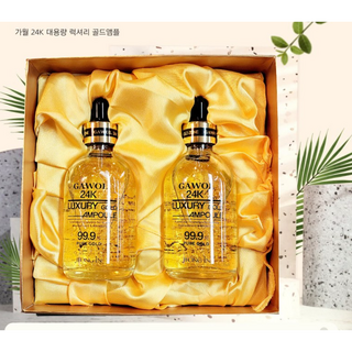 순금 앰플 (REAl GOLD AMPOULE) 주름개선. 미백 Wrinkle improvement Whitening ampoule, 1세트