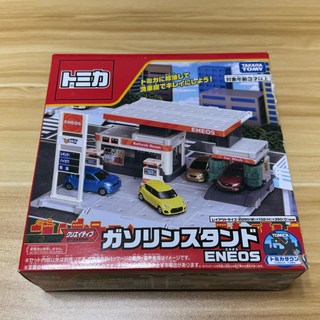 TOMICA 多美 汽車加油站 場景 禮盒 全新現貨, 1個