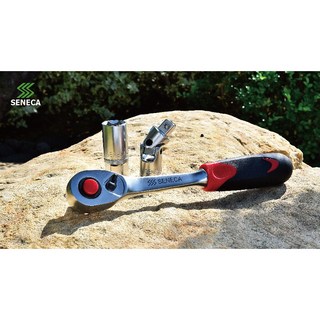 SENECA 72齒快速脫落棘輪扳手 快脫手柄葫蘆柄 1/2/ 3/8/ 1/4/ 棘輪手柄, 1個, 1/4"霧面