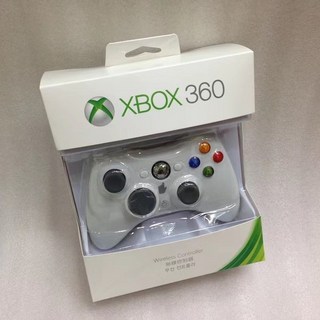 XBOX360 無線手把 PC電腦 雙震動 搖桿 無線手把 控製器 PC 電腦 遊戲 STEAM, Xbox360無線控制器（白色）, 1個
