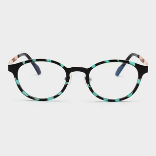 아트씨 안경 6007-1 C7-1 남자 여자 가벼운 콤비테 유로피안 스타일 원형 안경테