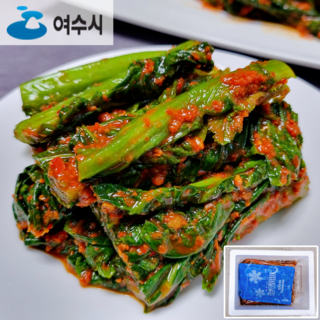 [오늘 담근] 여수 돌산 갓김치 전라도식 국내산 아이스팩동봉, 1개, 4kg