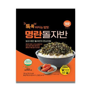 바다모아 김자반 명란 돌자반, 6개, 50g