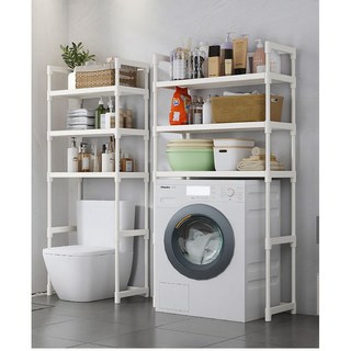 세탁기 선반 3단 탄탄하고 견고한 건조기선반 가정용 다용도 수납 선반, 1개, F03-흰색