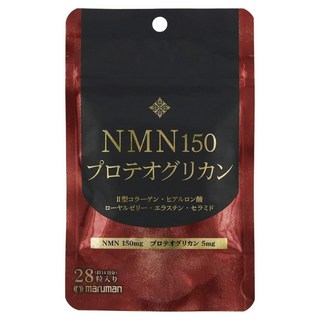 maruman H&B NMN 150mg&蛋白聚醣5mg補充錠, 28錠, 1包