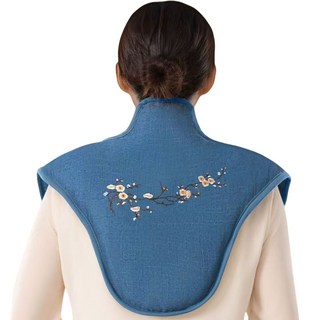 목어깨 찜질기 온열 어깨용 전기 패드 스마트 9단 온도 조절 찜질기, 파란색, HJ-OOC