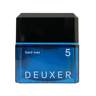 DEUXER 003 頂級造型髮蠟髮泥 髮膠 定型 髮蠟 造型 日本造型師專用, 1個, 5號 高硬度, 80g