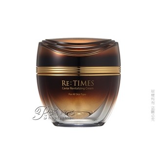 RE:TIMES 麗仁堂 天祕蜜抗皺保濕魚子醬精華修護霜Caviar CheonBiMil, 1個, 50ml