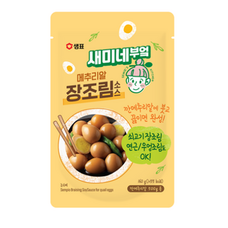 새미네부엌 메추리알 장조림소스, 160g, 7개