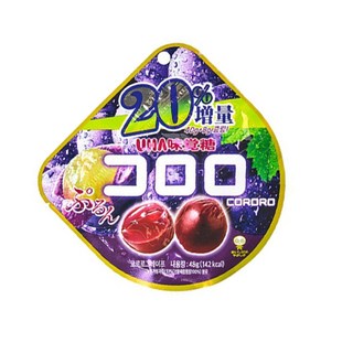 코로로 미카쿠토 UHA 포도맛 젤리, 48g, 24개