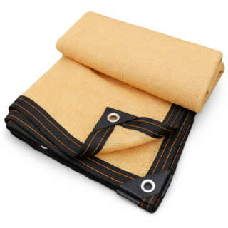 데일리코브 야외 두꺼운 차광막 그늘막 썬쉐이드 + 로프증정, 베이지