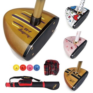 국산 무스탕 파크골프채 남성 여성 파크골프채, J-03L (핑크)-여성전용, 왼손용