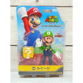 《GTS》純日貨 超級馬利歐 手辦收藏系列Plus FCP-002 路易吉 533845, 1個