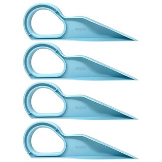 앙플러스 시트정리기 매트리스 리프터 4개입, 1세트, 블루