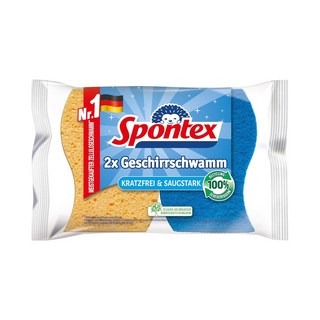 스폰텍스 프랑스 셀룰로오스 식기 수세미 제로스크래치, 1개