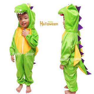 【台灣發貨】連身恐龍裝 萬聖節兒童動物造型服裝, 1個, XL