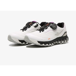 프로스펙스 여성 240 245 250 사이즈 이월 일상생활 신기 좋은 미끄럼방지 아치 지지 깔창 생활 방수 원단 보아 다이얼 기능성 워킹화 파워소닉 BX 311 화이트