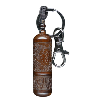 [삼촌네도장] 벽조목 열쇠고리 도장 벽조목미니도장, 봉황, 훈민정음체(한글)