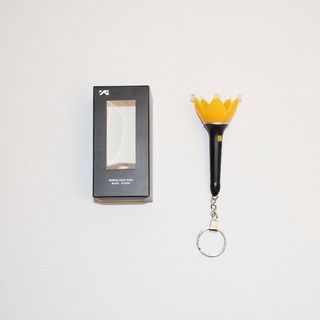 威神V 蔥棒 Gidle 克拉棒 aespa 迷你應援棒 鑰匙扣 掛件, 1個, bigbang黑色禮品送備用電池2套