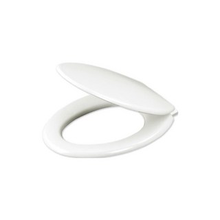 摩登衛浴 M-302馬桶蓋 長44公分，適用於噴射式/分離式馬桶，簡約設計，安裝簡易, 牙色, 1個