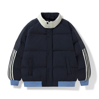 情侶款加厚保暖短版棉服外套