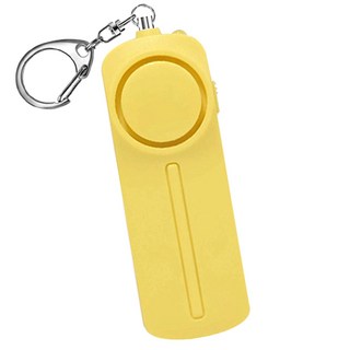 Keebright 책가방 키링 방범부저 호신용 경보기 130dB 초등학생 입학선물, 버터 옐로우, 1개