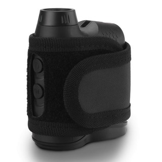 골프 레이저 거리계 스트랩 레인지 파인더 수납 거리 계측기 홀더 계측기 수납 매직 테이프 개폐 강력한 마그넷 부착 휴대에 편리 경량 블랙