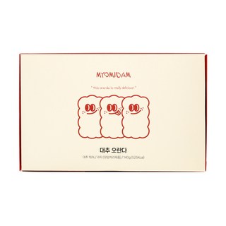 묘미담 부드러운 수제 오란다 강정 대추 오란다, 1개, 140g