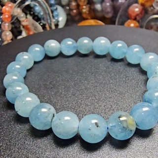 天然海藍寶石手鍊 9mm 手圍16cm 一物一拍