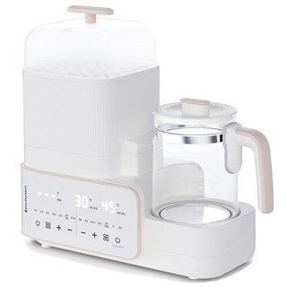 퍼펙션 일체형 스팀 젖병소독기 분유포트, KW205 / 아이보리