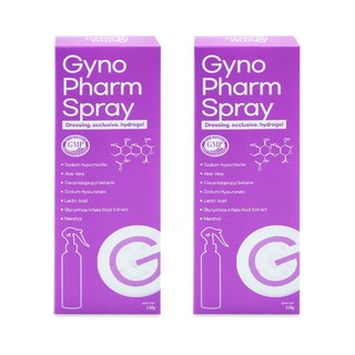 세븐메디컬 지노팜 스프레이 약산성 여성청결제 Y존 클렌저 질세정 의료기기, 2개, 120g