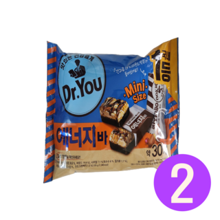 오리온 닥터유 에너지바 미니, 310g, 2개