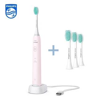 필립스 Sonicare HX2421 전동 칫솔 두 가지 모드 치아 부드러운 딥 클리닝 구강 관리 껌, 05 HX2421-04-3