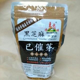 源順 已催芽黑芝麻粉 300g 全素 研磨粉 無添加防腐劑, 1個