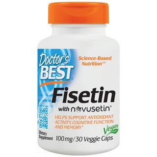 Doctor's BEST 漆黃素保健植物膠囊, 30顆, 1罐