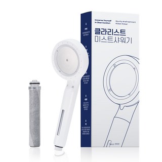 클라리스트 프리미엄 미스트샤워기 기본 단품, 1개, 화이트